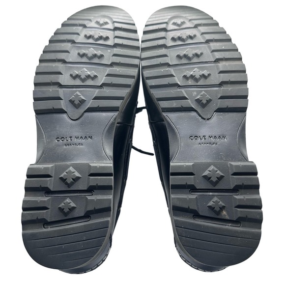 Cole Haan | Men | Grand OS Black Leather Lug Sole Loafers | Size 11 M main image 4
